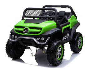 Auto na Akumulator Mercedes Unimog Zielony AP