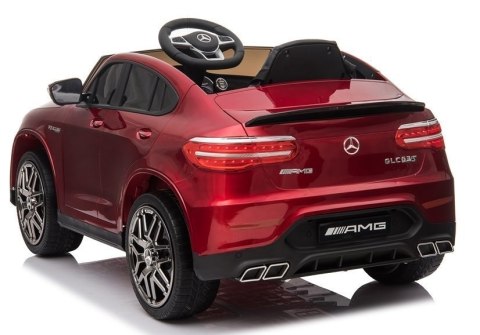 Auto na akumulator Mercedes GLC 63S QLS-5688 Czerwony Lakier 4x4 AP