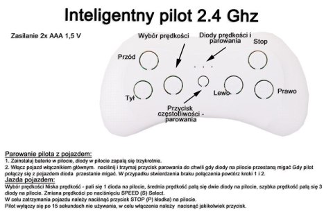 WIELKI JEEP, KOPARKA NA AKUMULATOR 4X4 Z PILOTEM/XZ-1158