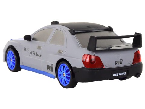 Autko Sportowe Zdalnie Sterowane R/C 1:24 Szare Wymienne Koła