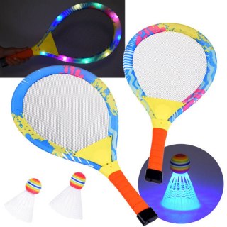 Paletki Świecące do Badmintona - badminton Gra towarzyska SP0779