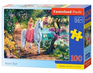 Puzzle 100 Secret Trail jednorożec księżniczka