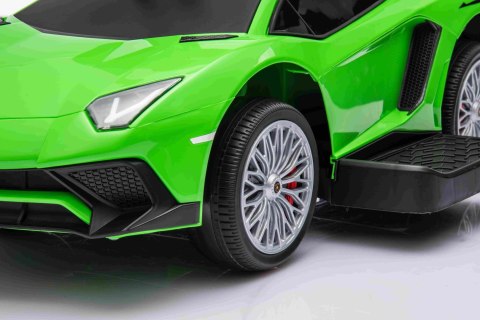 Jeździk, Pchaczyk Lamborghini Aventador SV Zielony