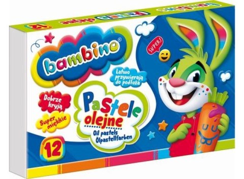 Pastele olejne BAMBINO 12 kolorów