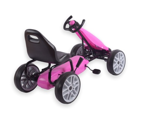 Milly Mally Gokart na pedały Power Pink