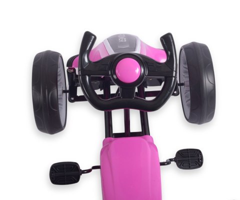 Milly Mally Gokart na pedały Power Pink