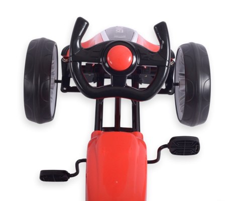 Milly Mally Gokart na pedały Power Red