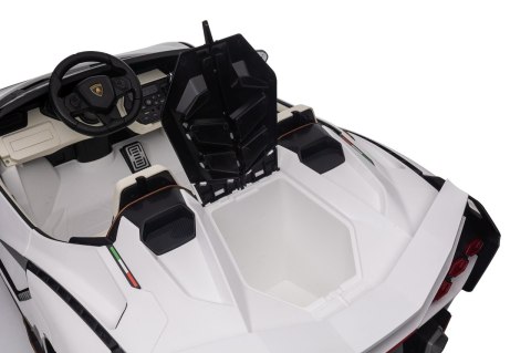 Auto na akumulator dla dzieci Lamborghini SIAN 4x100W 24V Biały