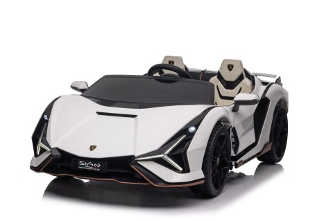 Auto na akumulator dla dzieci Lamborghini SIAN 4x100W 24V Biały