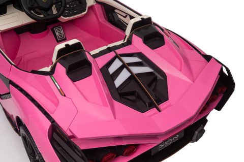 Lamborghini Sian 4x100w 24V Dwuosobowe auto an akumualtor dla dzieci