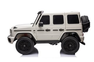 Dwuosobowy Mercedes Benz G63 AMG XXL dla dziecka 4x200W do 80kg 24V