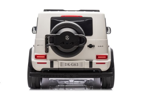 Dwuosobowy Mercedes Benz G63 AMG XXL dla dziecka 4x200W do 80kg 24V