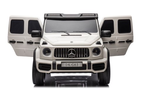 Dwuosobowy Mercedes Benz G63 AMG XXL dla dziecka 4x200W do 80kg 24V