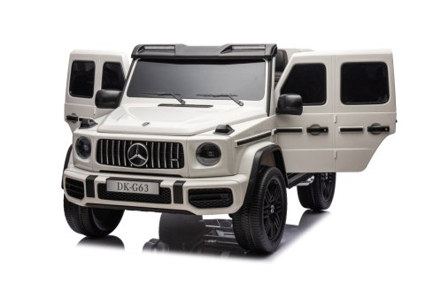 Dwuosobowy Mercedes Benz G63 AMG XXL dla dziecka 4x200W do 80kg 24V