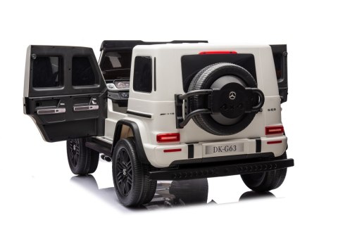 Dwuosobowy Mercedes Benz G63 AMG XXL dla dziecka 4x200W do 80kg 24V