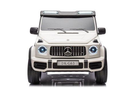 Dwuosobowy Mercedes Benz G63 AMG XXL dla dziecka 4x200W do 80kg 24V