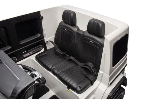 Dwuosobowy Mercedes Benz G63 AMG XXL dla dziecka 4x200W do 80kg 24V