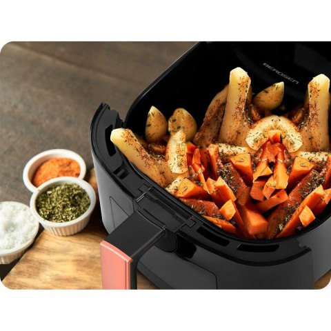 Frytkownica beztłuszczowa Air fryer BD-652 czarno-złota