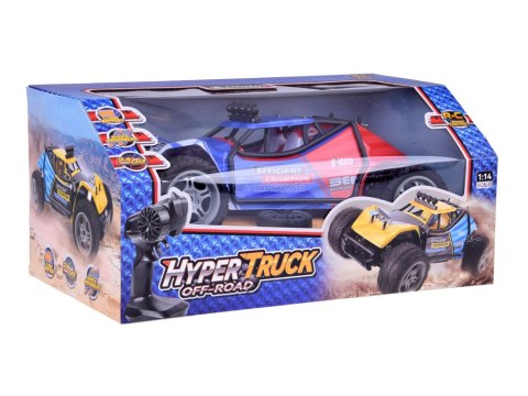 Autko r/c Zestaw auto zdalnie sterowane HYPER TRUCK OFF-ROAD na pilota RC0641 CZ