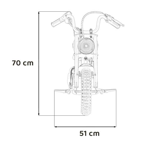 Pojazd Motor SPEED Power Różowy Obciążenie do 80kg