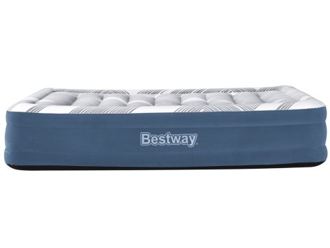 Bestway 2os wygodny materaca Queen 203x152x36cm wbudowana pompka 6712Y