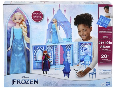 Hasbro duży Pałac Zamek Kraina Lodu Lalka Elsa bałwan Olaf Frozen ZA5080