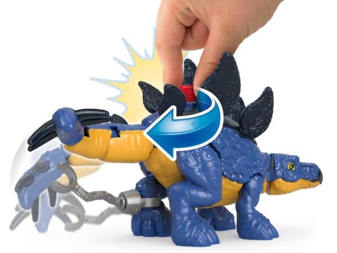 Jurassic World zestaw Imaginext figurki Stegosaurus + Dr. Grant ZA5097