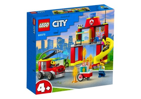 Klocki LEGO CITY Remiza Strażacka I Wóz Strażacki 60735