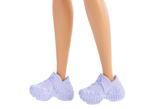 Lalka modowa Barbie Fashionistas nr178 HBV12 fioletowa stylizacja ZA5099