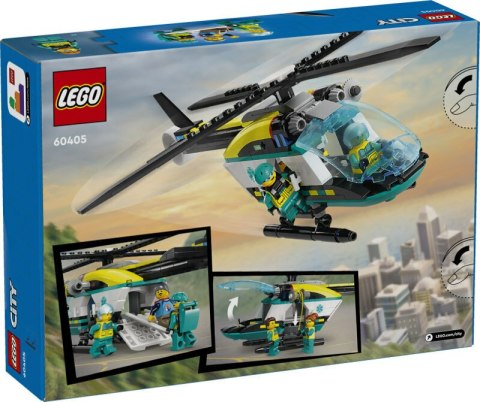 Klocki LEGO CITY Helikopter Ratunkowy P6 60405