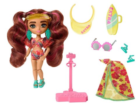 Lalka Barbie Extra Fly Minis w plażowej słonecznej stylizacji ZA5108