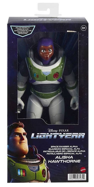 Mattel Figurka komandor Alisha Hawthorne z bajki Buzz Astral ZA 5128