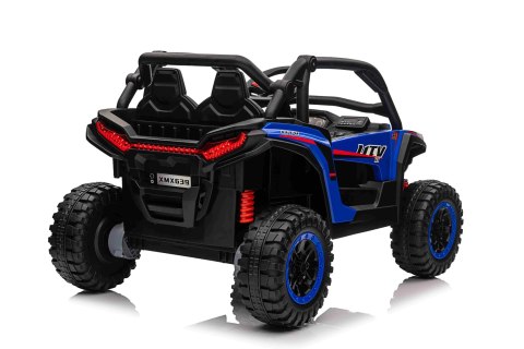 Buggy 4x4 kck na akumulator 24v 4x50w ekoskóra eva mp3 bluetooth pasy led