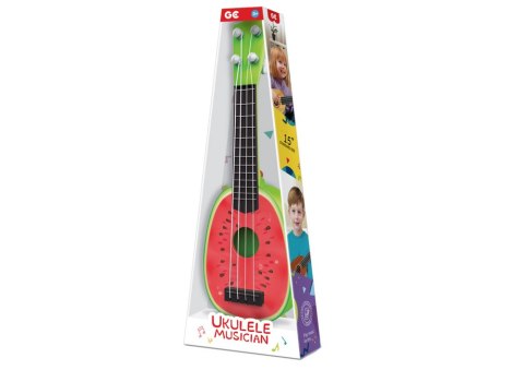 Ukulele Dla Dzieci Mini Gitara 4 Struny Owoc Arbuz