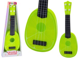 Ukulele Dla Dzieci Mini Gitara 4 Struny Owoc Limonka Zielona