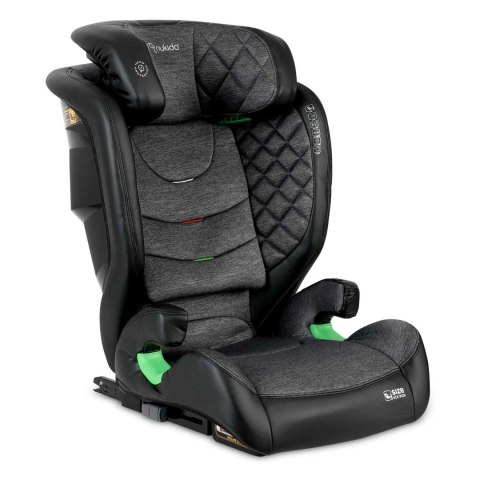 Fotelik samochodowy Nukido Louis czarno-szary 15-36 kg ISOFIX