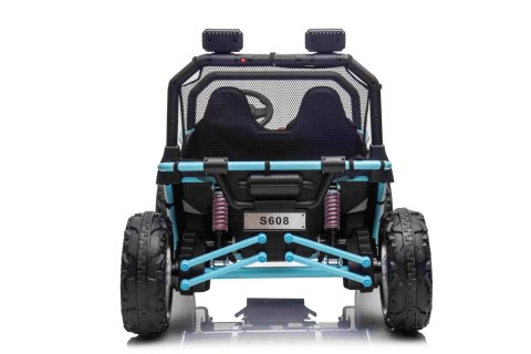 Pojazd Buggy FASTER 4x4 Niebieski 2x150W 24V10Ah