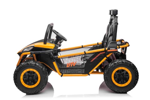 Buggy na akumulator FASTER 4x4 Żółty 2x150W 24V10Ah