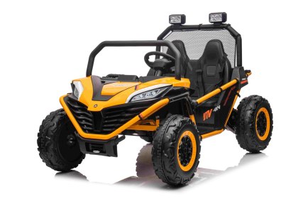 Buggy na akumulator FASTER 4x4 Żółty 2x150W 24V10Ah