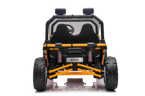 Buggy na akumulator FASTER 4x4 Żółty 2x150W 24V10Ah