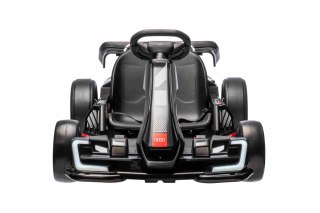 Gokart Audi z Funkcją Driftu Czarny 2x150W