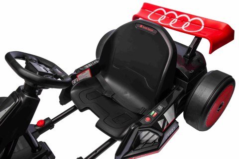 Gokart Audi Drift Czerwony do 50 kg 2x150W 24V