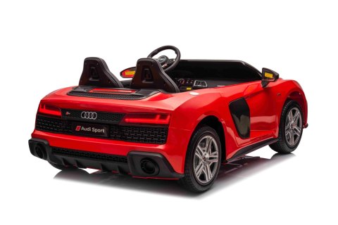 Pojazd Audi Spyder R8 LIFT STRONG Czerwony 24V14Ah