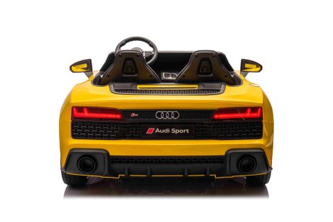 Pojazd Audi Spyder R8 LIFT STRONG Żółty