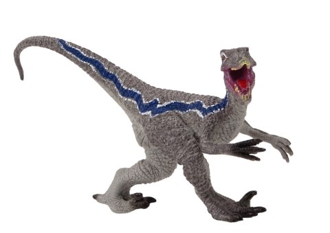 Dinozaur Figurka Kolekcjonerska Velocitaptor Szary 1El