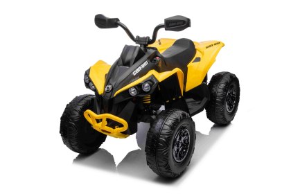 Mocny Quad na akumulator dla dziecka Maverick ATV Żółty 2x200W