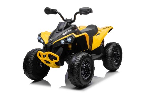 Mocny Quad na akumulator dla dziecka Maverick ATV Żółty 2x200W