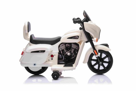 Motor na akumulator Pojazd Chopper INDIAN Biały 35W