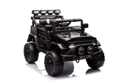 Auto na akumulator Pojazd Off-Road CLIMBER Czarny 4x4