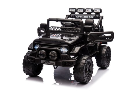 Auto na akumulator Pojazd Off-Road CLIMBER Czarny 4x4